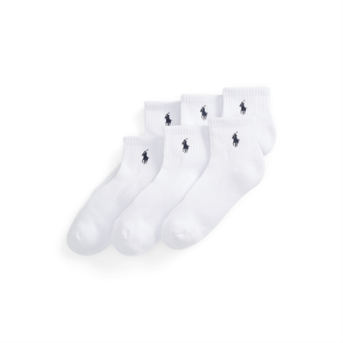 Polo Ralph Lauren Cotton-Blend Quarter Sock 6-Pack
