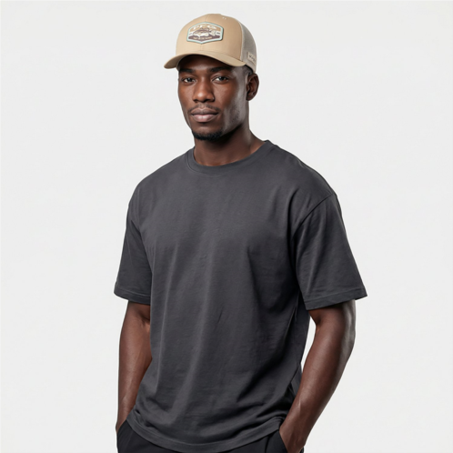 Columbia Sportswear Mens PFG Patch Mesh Trout Ball Cap Medium Grey 07