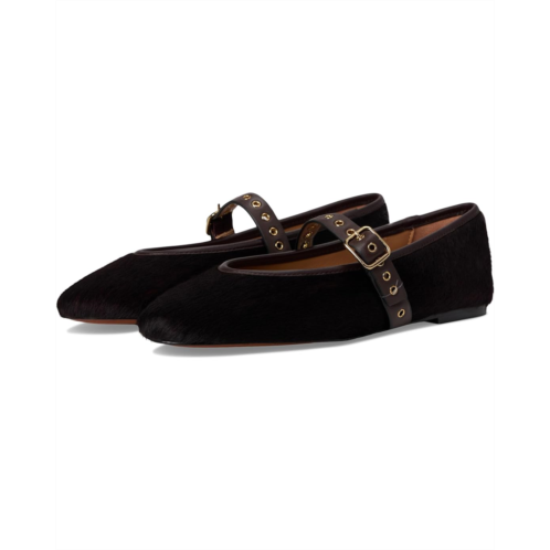 Womens Madewell The Remy Mary Jane Flat in Haircalf