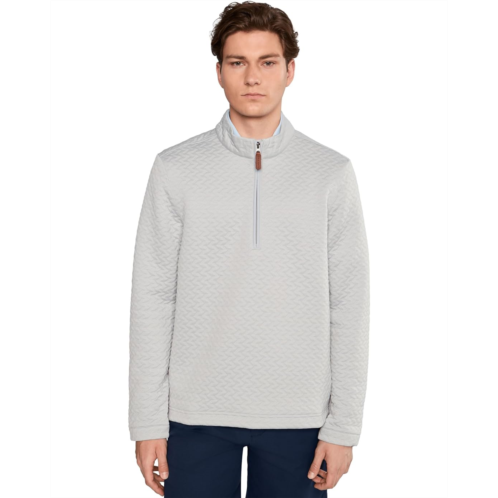 Mens Cole Haan Last Stitch Quarter Zip Sweater