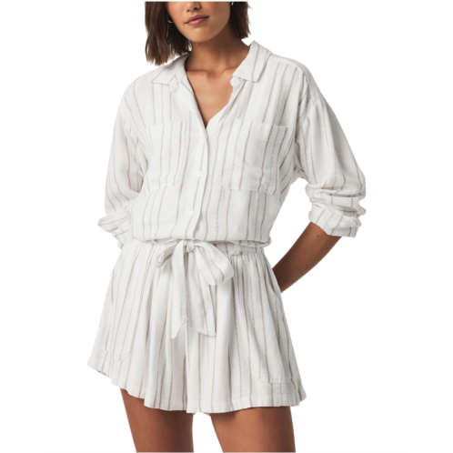 Womens Splendid Gabrielle Stripe Shorts