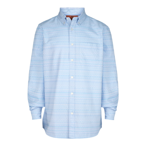 M Missoni chevron-pattern long-sleeve button-down shirt