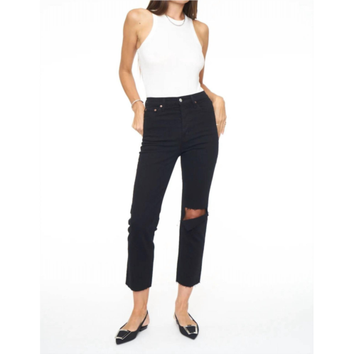 PISTOLA charlie high rise jeans in black