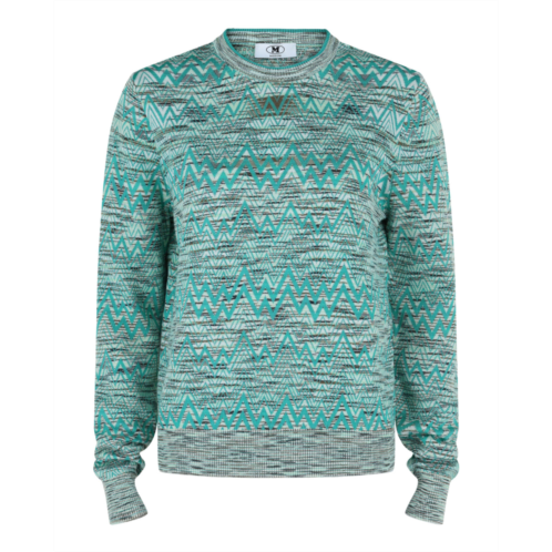 M Missoni oversized zigzag sweater