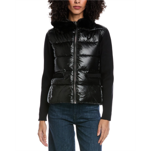 La Fiorentina metallic puffer jacket