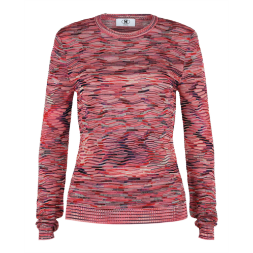 M Missoni wave slim-fit knit sweater