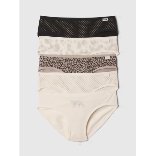 Gap Kids Organic Stretch Cotton Bikini Briefs (5-Pack)