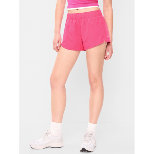 OldNavy Mid-Rise StretchTech Run Shorts -- 3-inch inseam