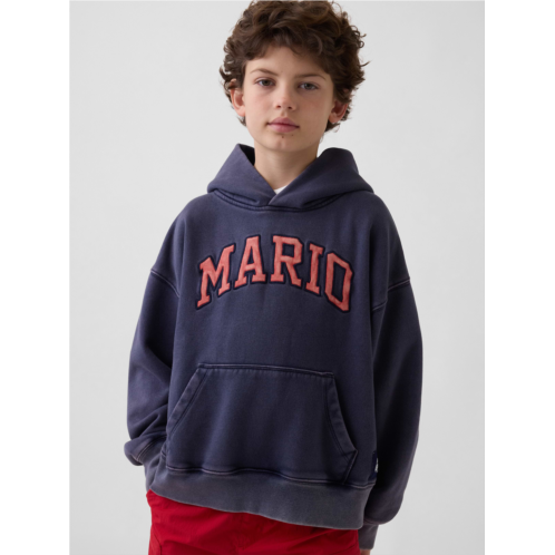 Gap Kids Super Mario VintageSoft Relaxed Hoodie