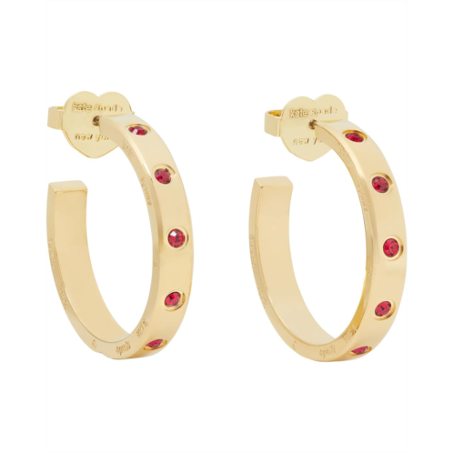 Kate Spade New York Set In Stone Hoops