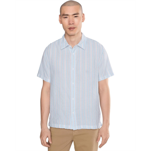 Mens Liverpool Los Angeles Short Sleeve Button-Up Shirt