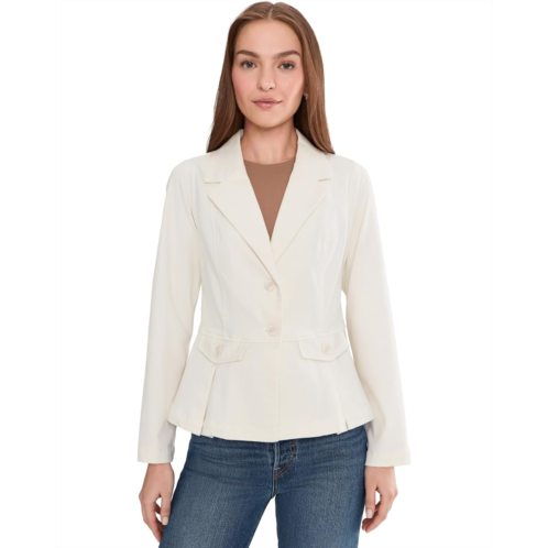 Liverpool Los Angeles Stretch Twill Peplum Blazer