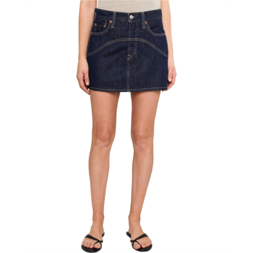 Womens Levis Womens Icon Skirt Western Yoke