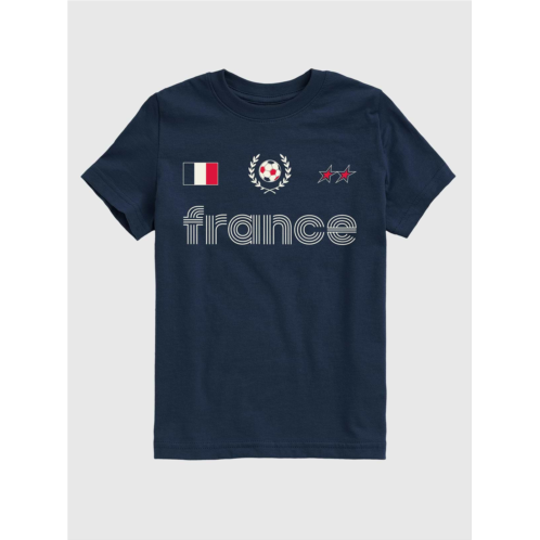 Gap Kids France Soccer Jersey Graphic T-Shirt