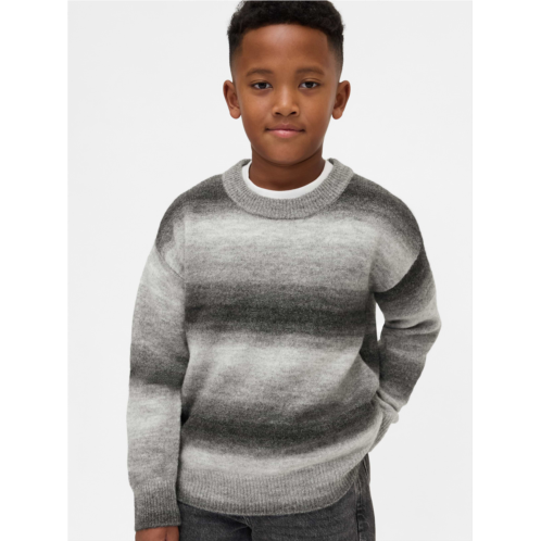 Gap Kids Space-Dye Relaxed Crewneck Sweater