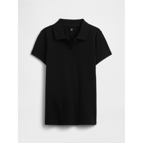 Gap Kids Uniform Stretch Pique Polo Shirt