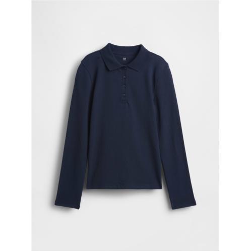 Gap Kids Uniform Stretch Pique Polo Shirt