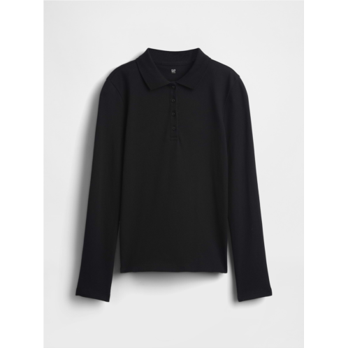 Gap Kids Uniform Stretch Pique Polo Shirt