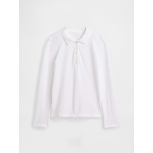 Gap Kids Uniform Stretch Pique Polo Shirt