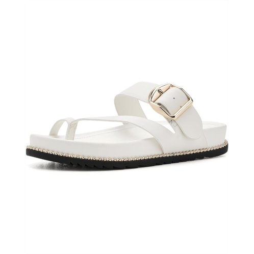 Womens Vince Camuto Camilo Toe Loop Buckle Band Slide Sandals