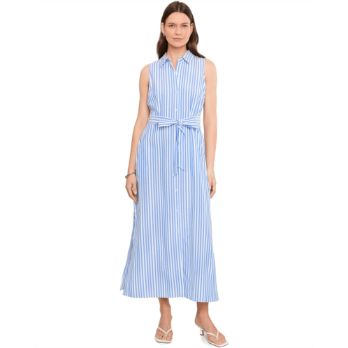 Womens Vince Camuto Sleeveless Button-up Maxi Dress With Sash