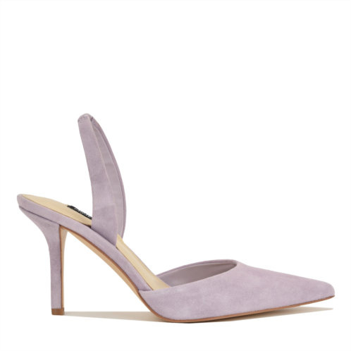 NINEWEST Womens Paytie Slingback Pumps - Lavender Suede
