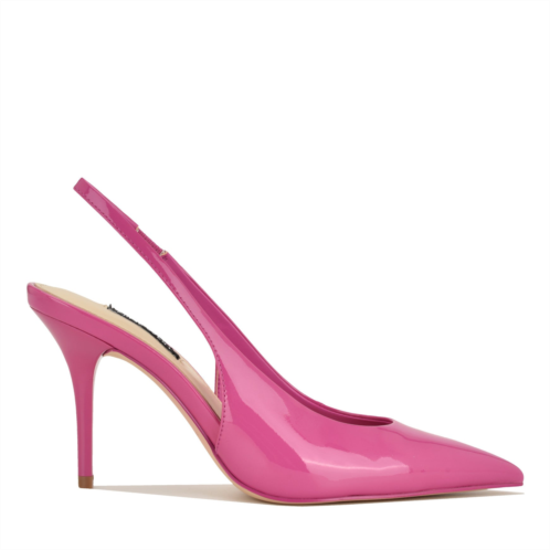 NINEWEST Womens Palomma Slingback Pumps - Pink Patent