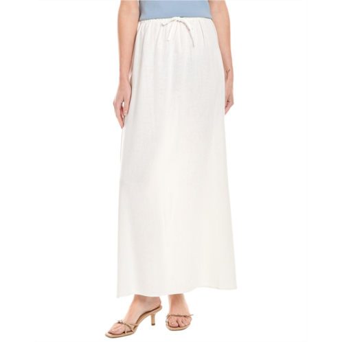 WeWoreWhat linen-blend midi skirt