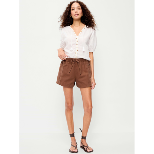 OldNavy High-Waisted Pull-On Utility Shorts