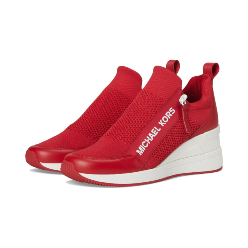 Womens Michael Michael Kors Willis Wedge Trainer