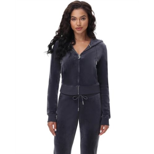 Juicy Couture Blinged OG Velour Hoodie