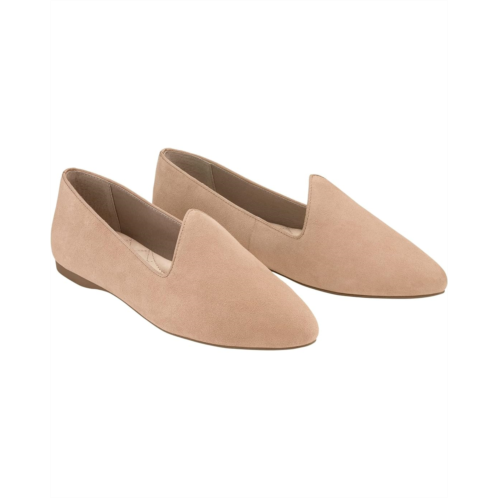 Womens Birdies Heron Suede Flat