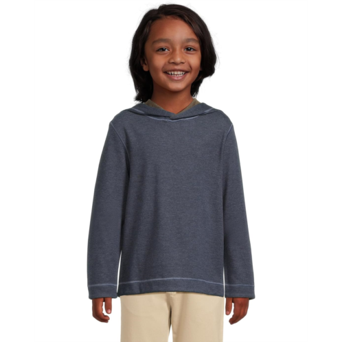 Boys Johnston & Murphy Kids Reversible Solid Hoodie (Big Kid)