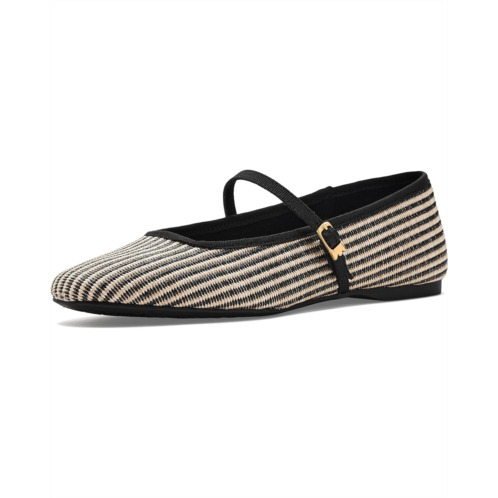 Womens Birdies Hummingbird Mary Jane Two-tone Raffia