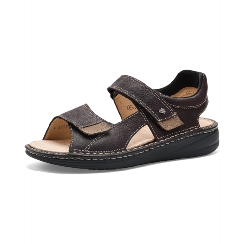 Mens Finn Comfort Skiathos Darkbrown/Truffle Grass/Nubuk