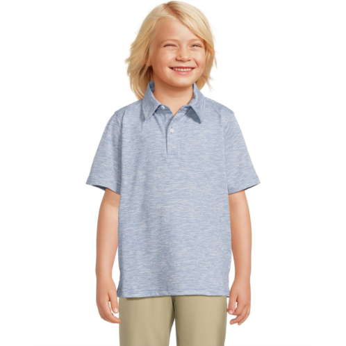 Johnston & Murphy Kids Micro Stripe Polo (Big Kid)