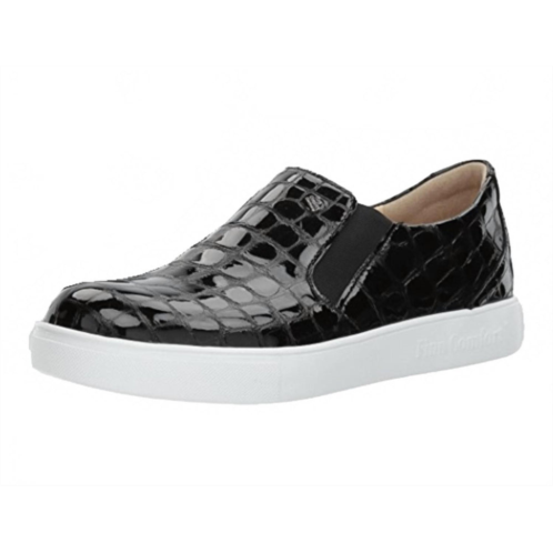 Finn Comfort womens clayton crocco schwarz shoes in black