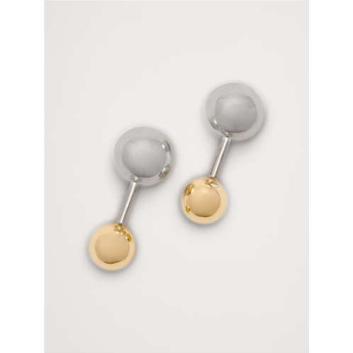 Bananarepublic Mixed Metal Stud Earrings