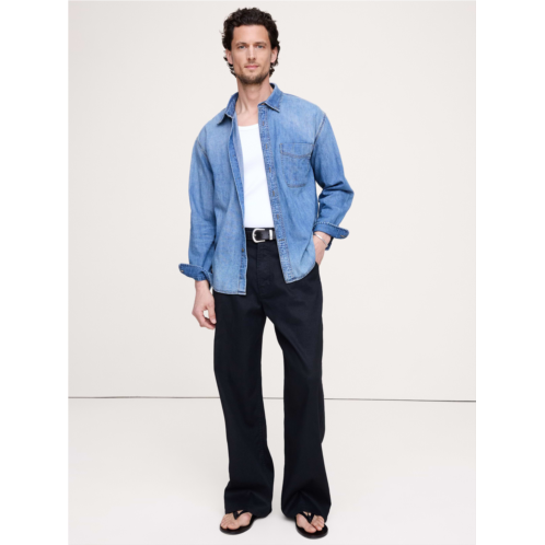 Bananarepublic Relaxed-Fit Denim Shirt