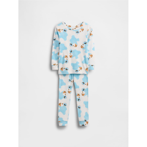 Gap Baby & Toddler Sesame Street Organic Brushed Cotton PJ Set