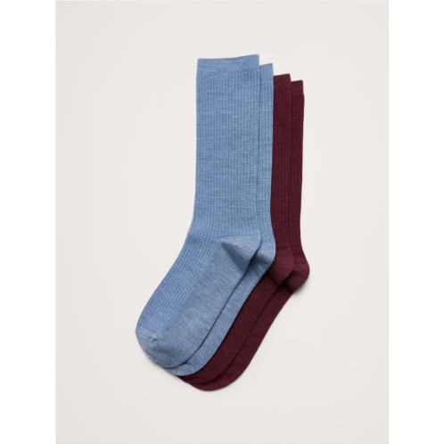 Bananarepublic Breathe Merino-Blend Socks 2-Pack