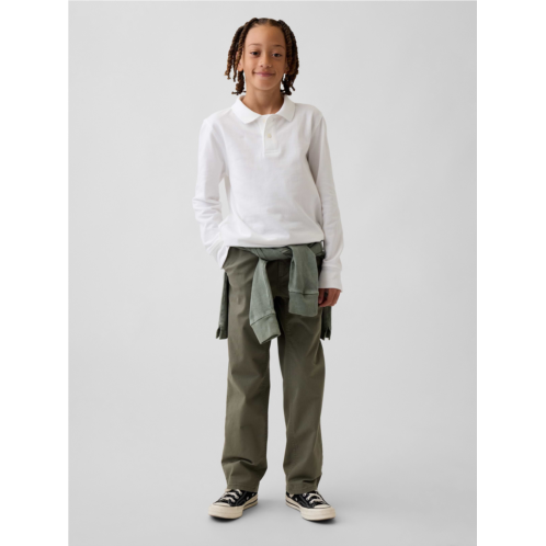 Gap Kids Modern Relaxed Straight Khakis