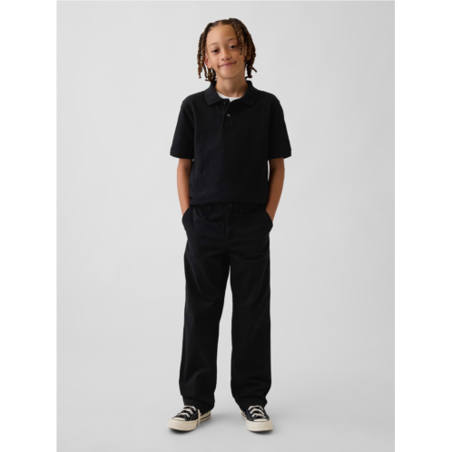 Gap Kids Modern Relaxed Straight Khakis