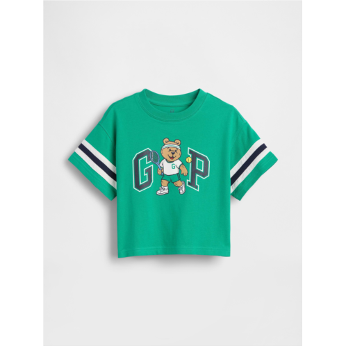 Gap Baby & Toddler Oversized Brannan Bear Varsity Graphic Logo T-Shirt