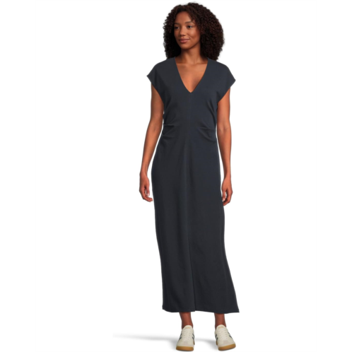 Lilla P Side Tuck Maxi Dress