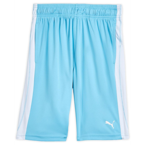Boys PUMA Kids Active Essentials Interlock Form Stripe Shorts (Big Kid)