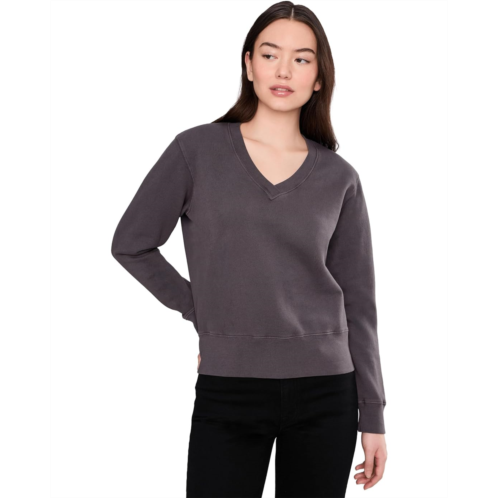 Mod-o-doc Long Sleeve Deep V-Neck Sweatshirt