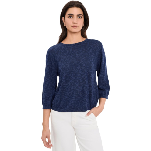 Mod-o-doc 3/4 Sleeve Crew Neck Swing Sweater