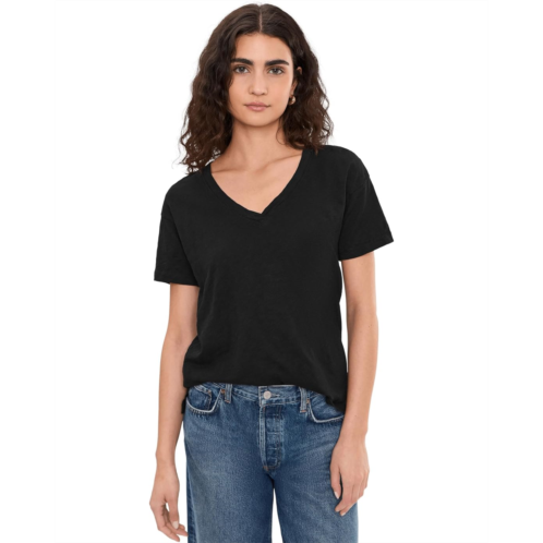 Mod-o-doc Short Sleeve V-Neck Boxy Tee