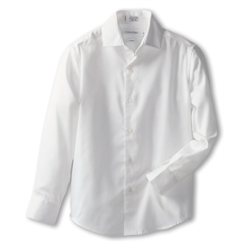 Boys Calvin Klein Kids Sateen Shirt (Big Kids)